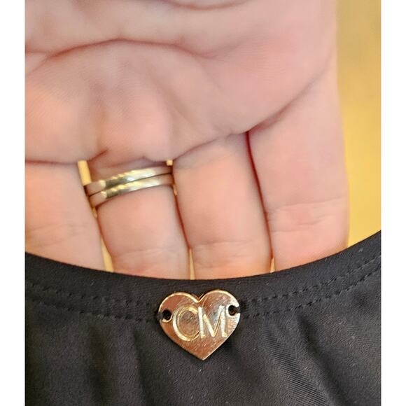 NWT Catherine Malandrino Women's v neck front Ruffle One Piece Swim Suit Small - Picture 7 of 9